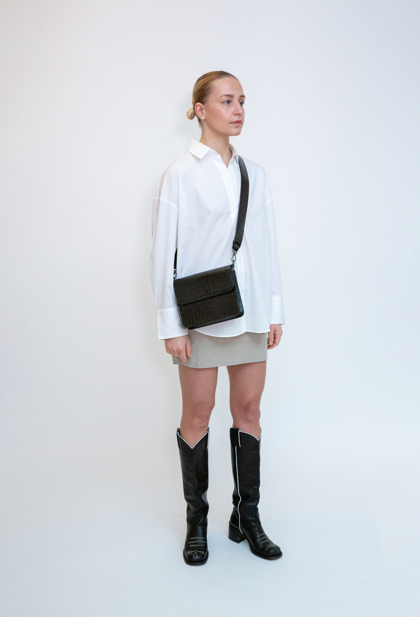 HVISK CAYMAN TRACE Crossbody 009 Black