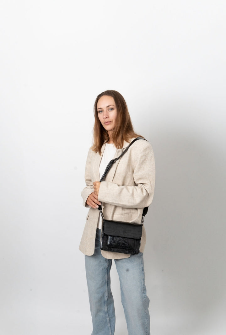 HVISK CAYMAN TRACE Crossbody 009 Black