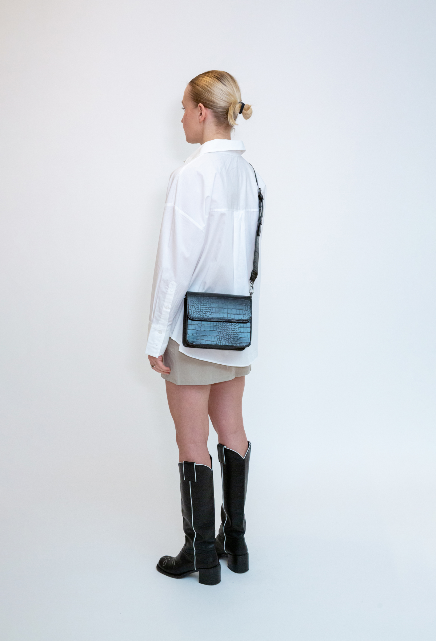HVISK CAYMAN TRACE Crossbody 009 Black