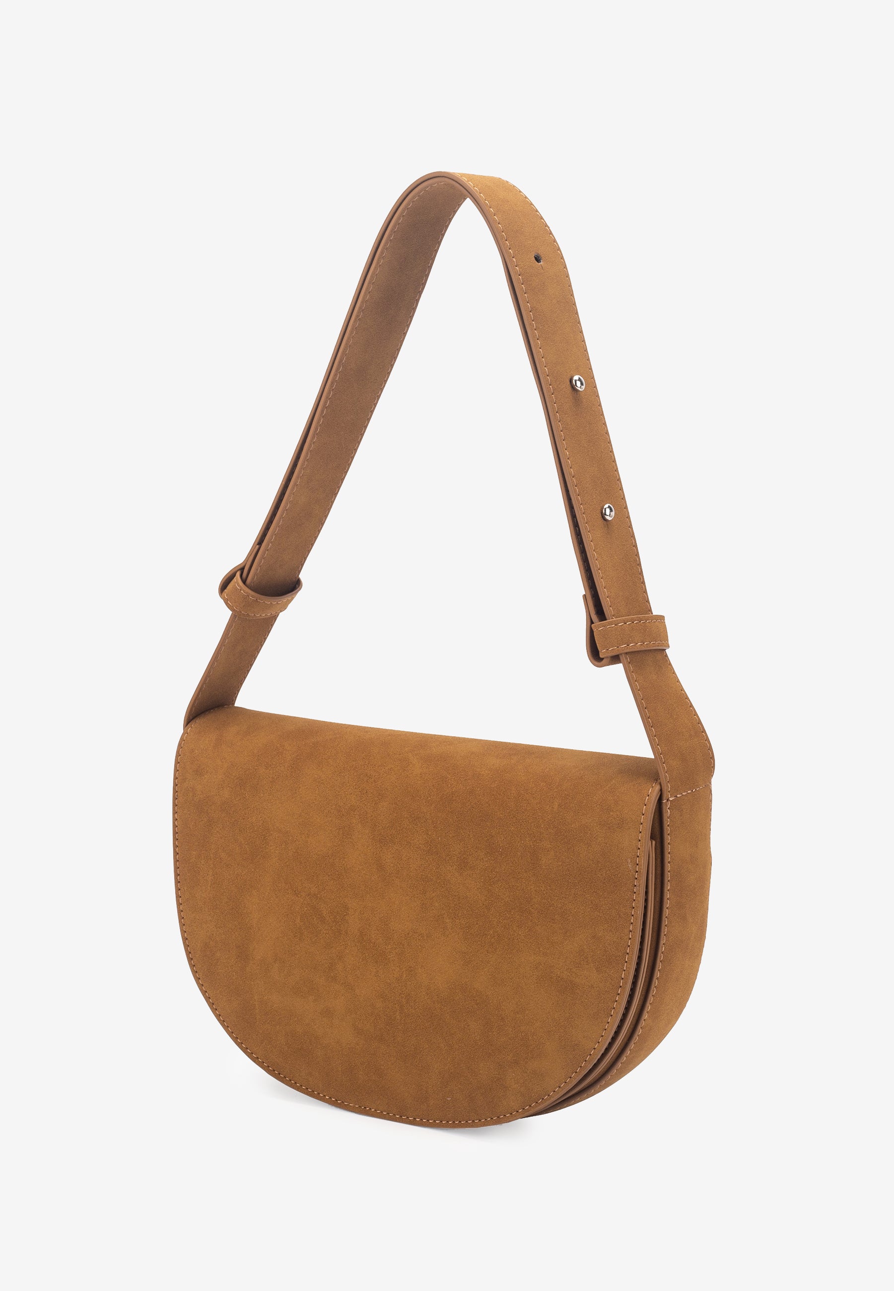 HVISK CLIFF BRUSH STRUCTURE Crossbody 503 Cognac