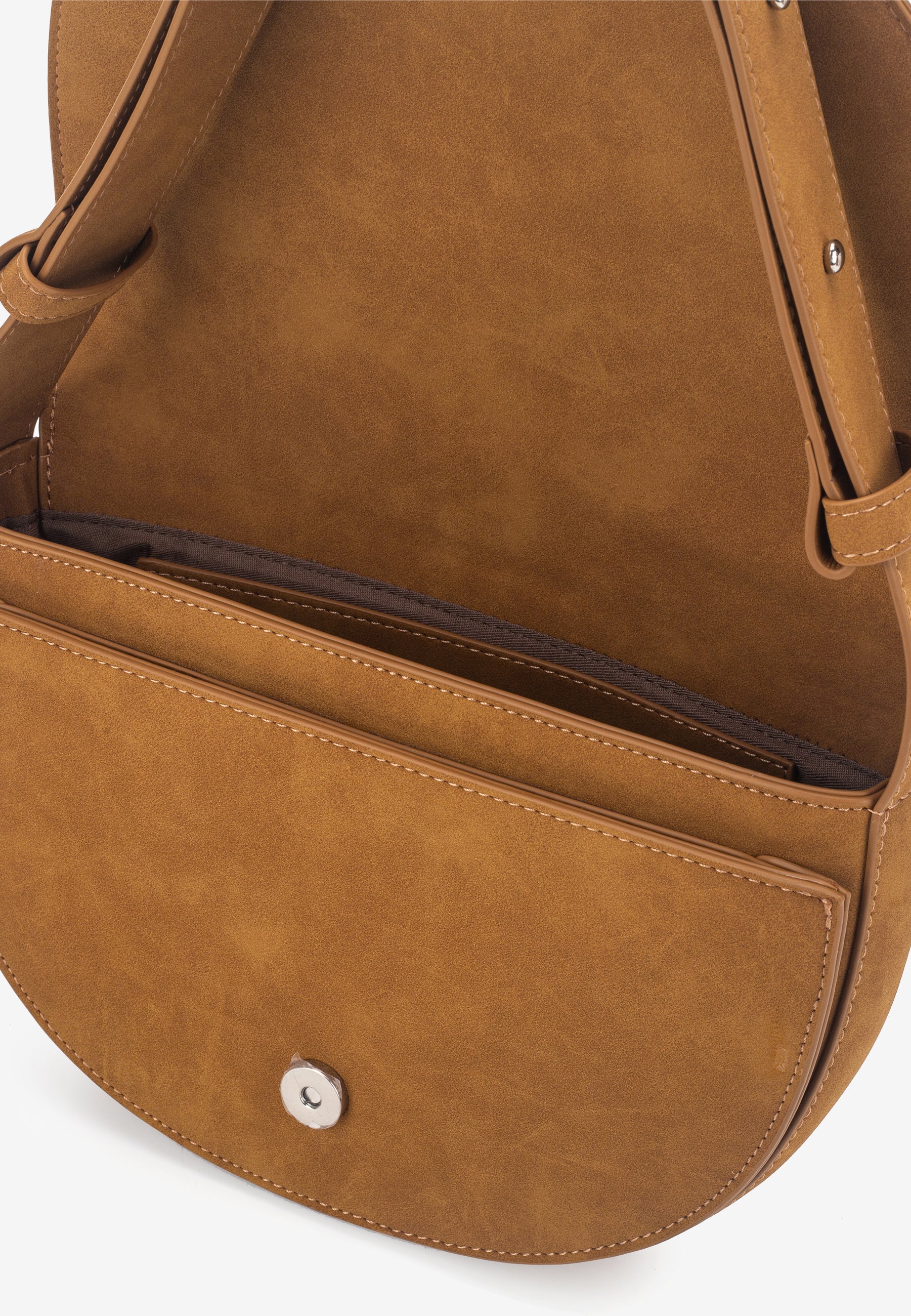 HVISK CLIFF BRUSH STRUCTURE Crossbody 503 Cognac