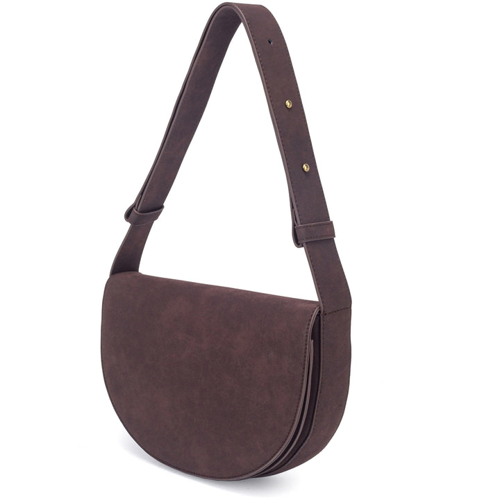 HVISK CLIFF BRUSH STRUCTURE Crossbody 507 Umber Brown