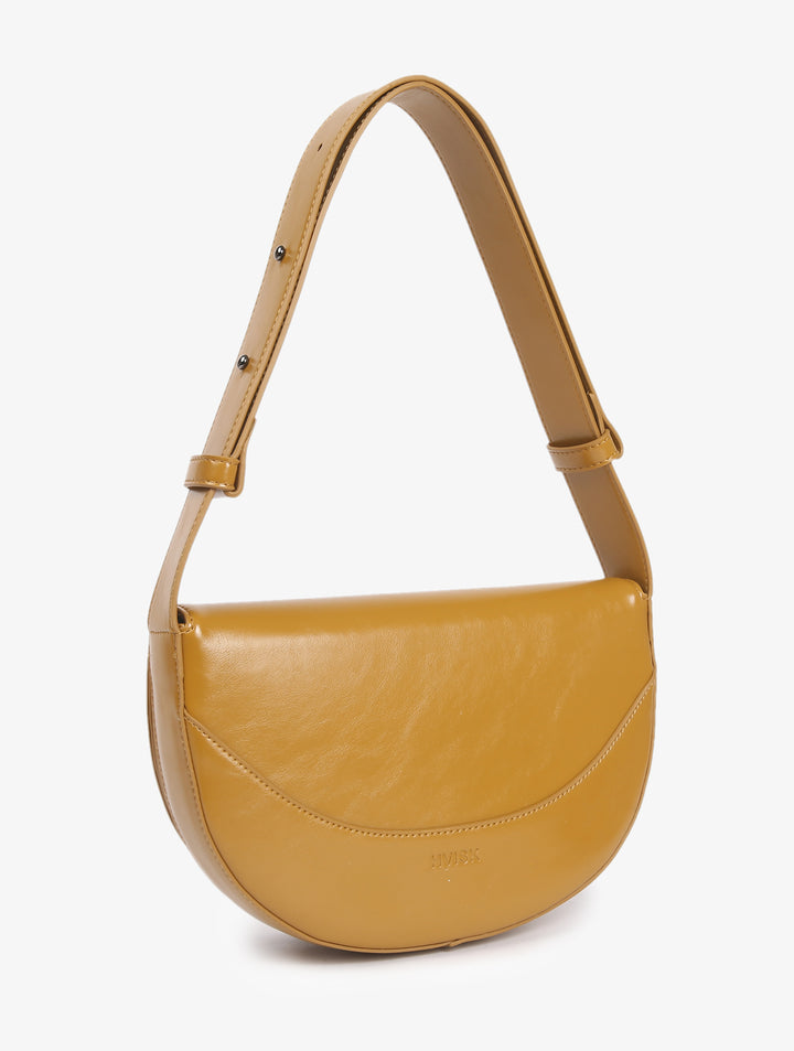 HVISK CLIFF GLOSSY STRUCTURE Crossbody 478 Amber Haze