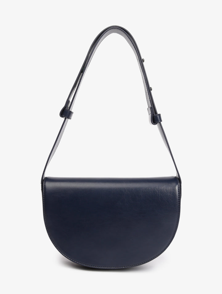 HVISK CLIFF GLOSSY STRUCTURE Crossbody 480 Eclipse Blue