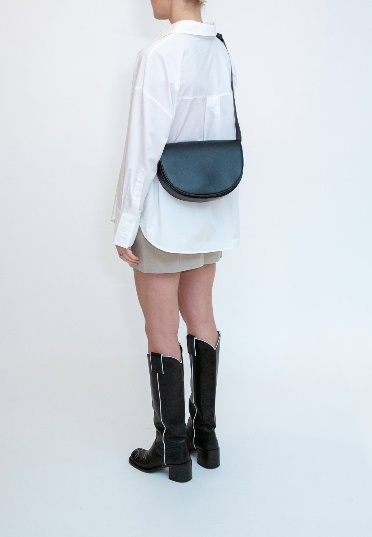 HVISK CLIFF SOFT Crossbody 009 Black