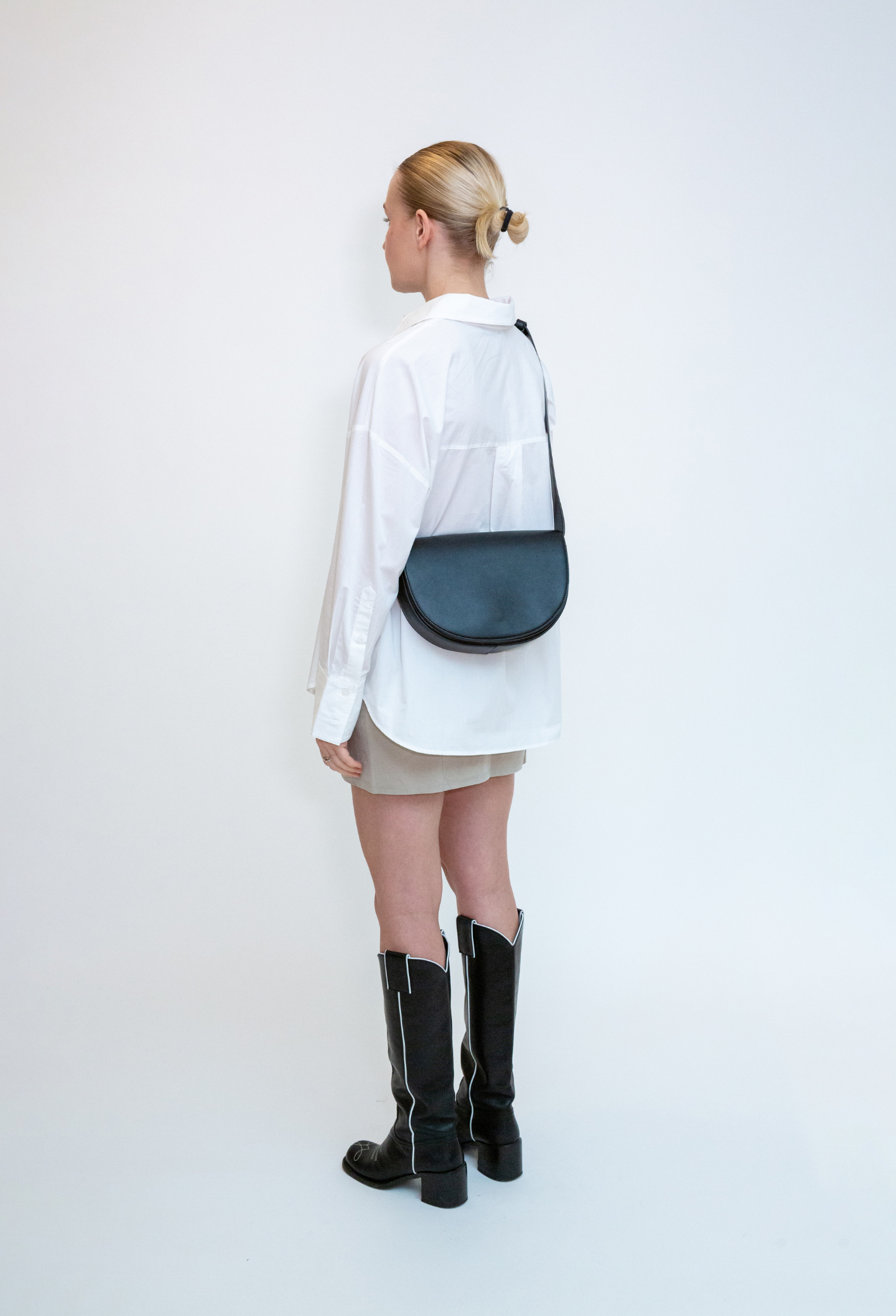 HVISK/CLIFF SOFT ショルダーバッグ CLIFF SOFT STRUCTURE - Black
