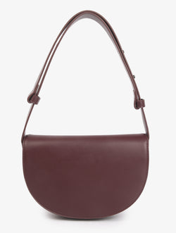 HVISK CLIFF SOFT STRUCTURE Crossbody 475 Midnight Plum
