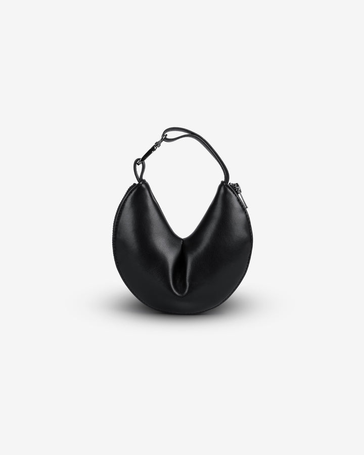 HVISK COOKIE SOFT STRUCTURE Purse 009 Black