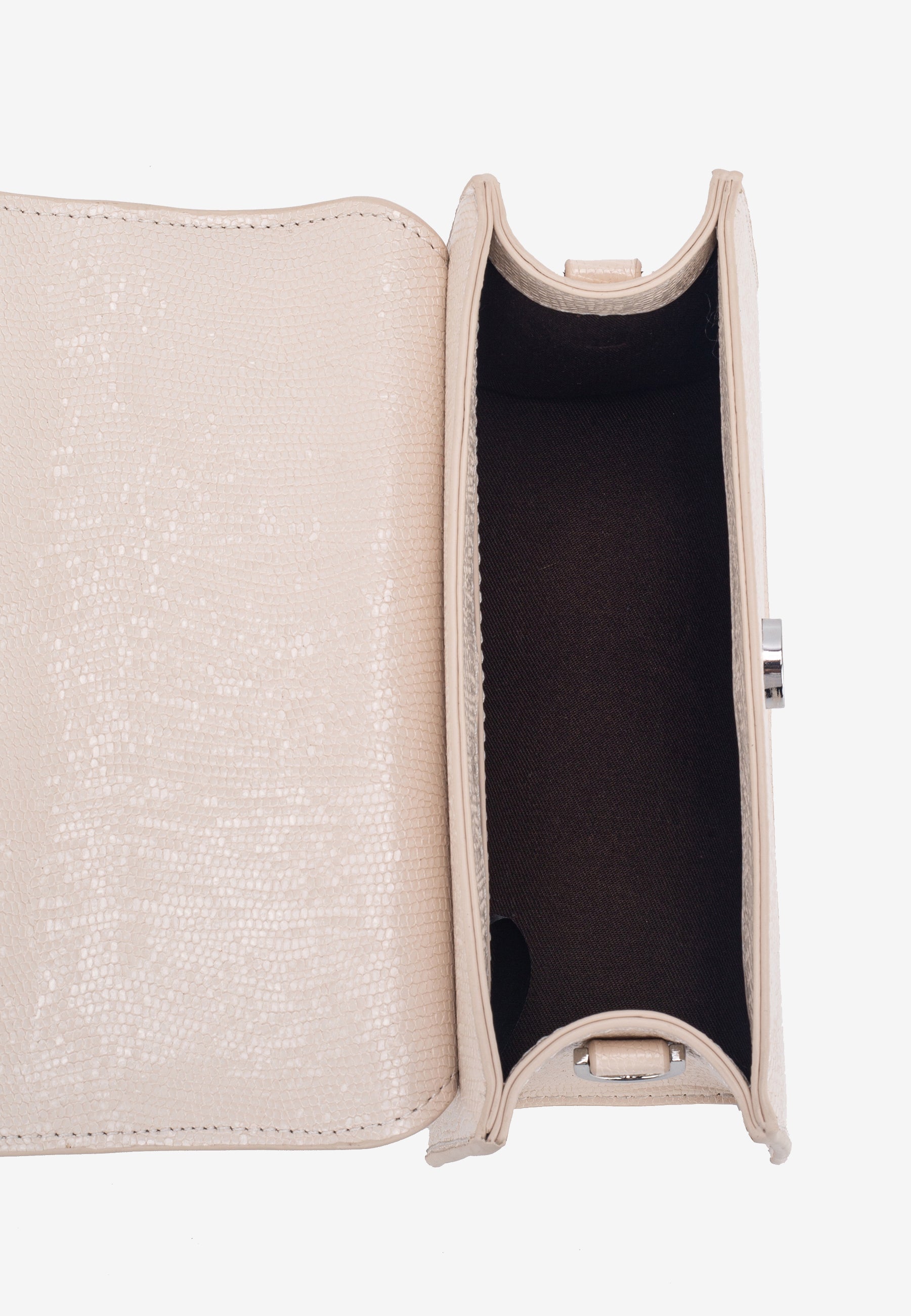 HVISK CRANE SHELL STRUCTURE Crossbody 486 Oat White