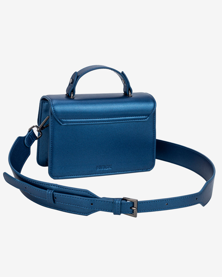 HVISK CRANE SHINY STRUCTURE Crossbody 455 Astro Blue