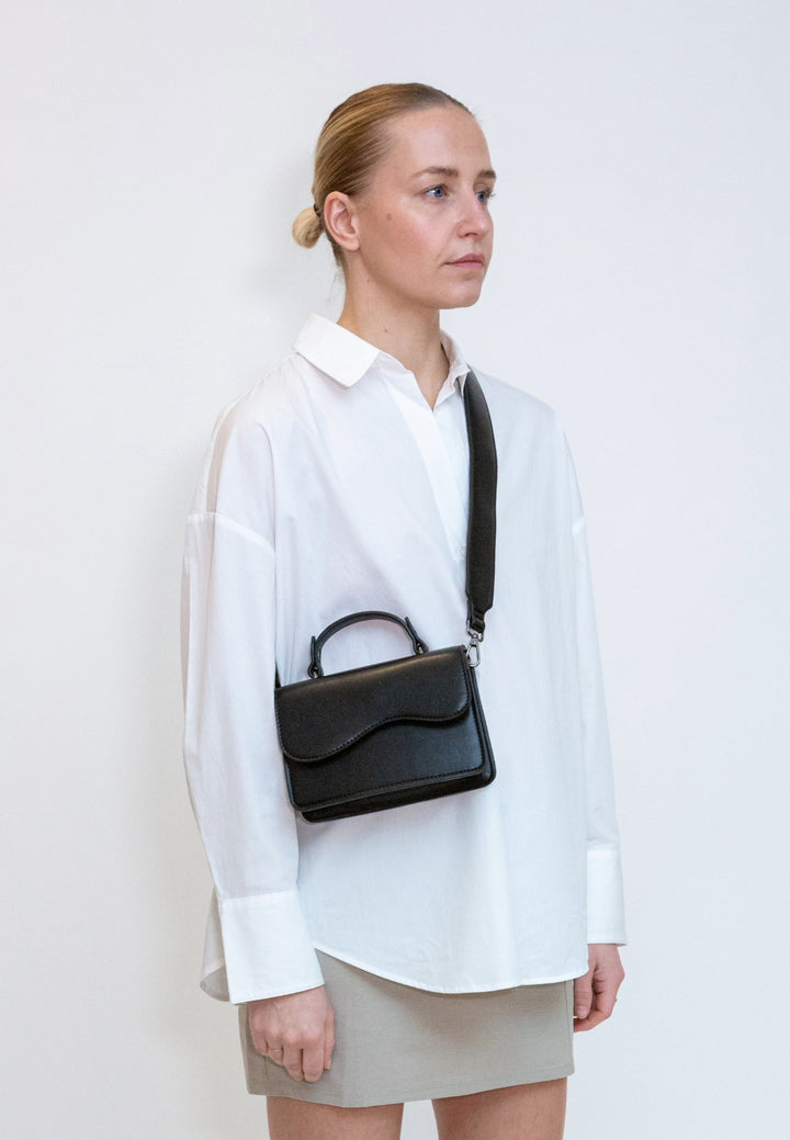 HVISK CRANE SOFT STRUCTURE Crossbody 009 Black