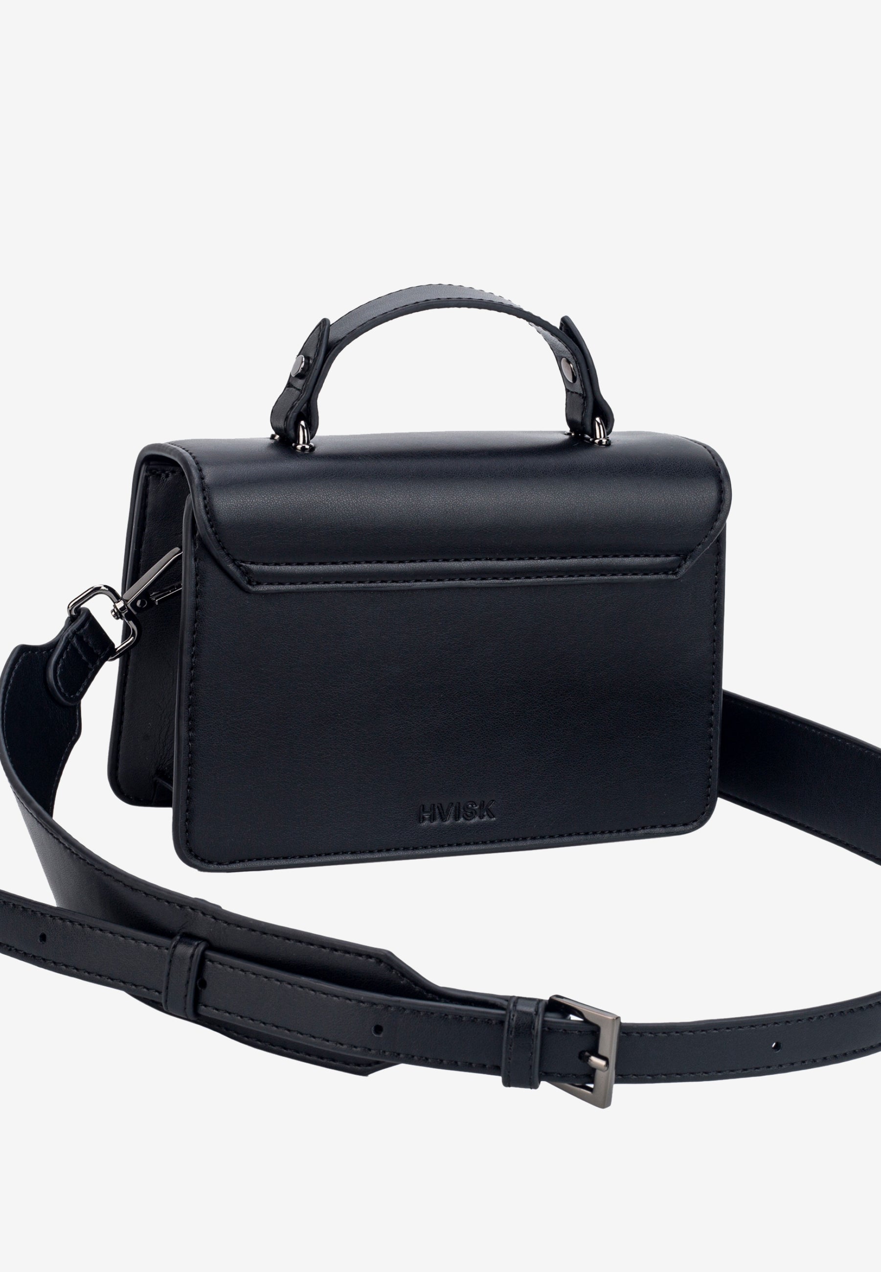 HVISK CRANE SOFT STRUCTURE Crossbody 009 Black