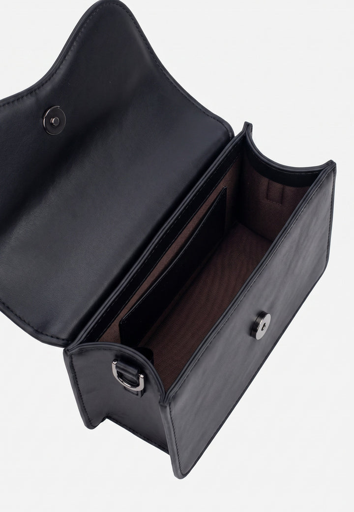 HVISK CRANE SOFT STRUCTURE Crossbody 009 Black