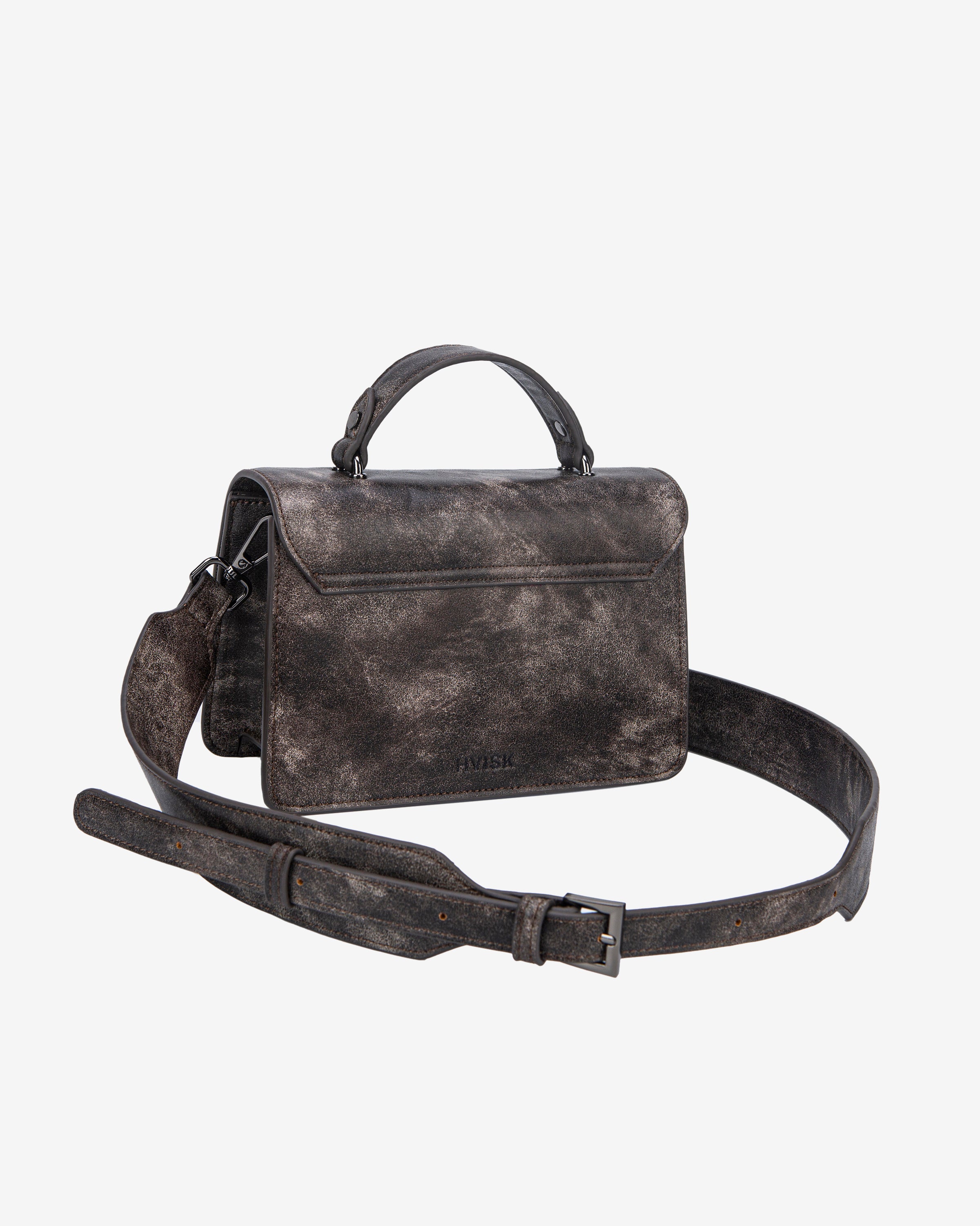 HVISK CRANE SOFT STRUCTURE Crossbody 441 Aged Brown