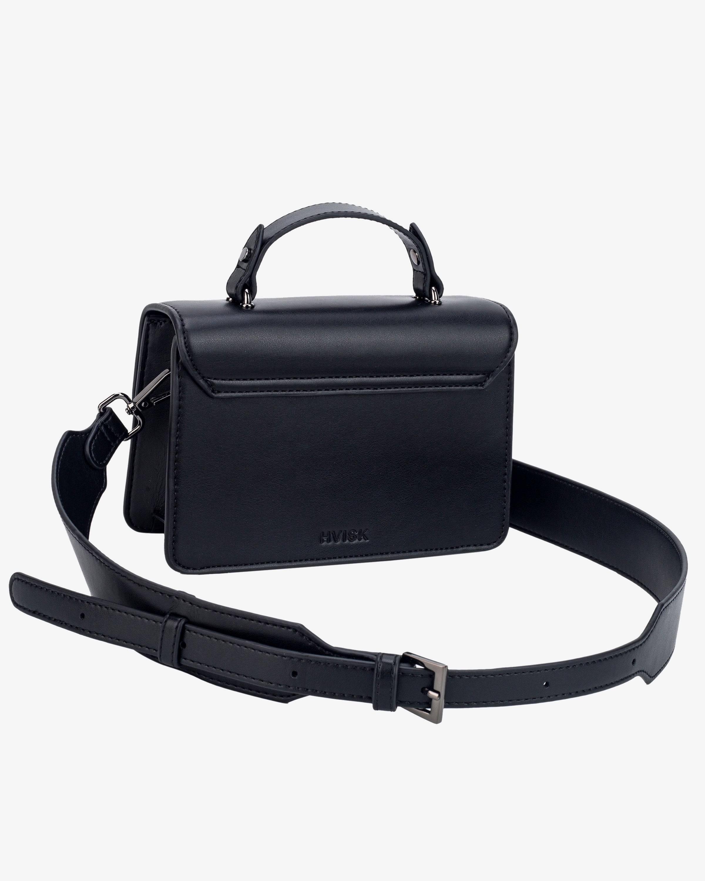 HVISK CRANE SOFT STRUCTURE Crossbody 009 Black