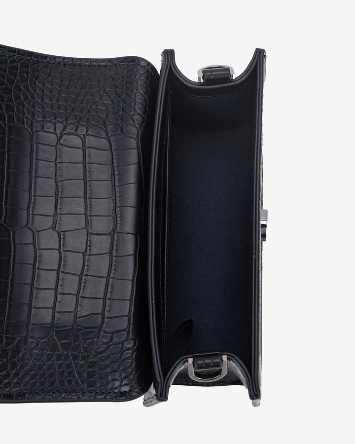 HVISK CRANE TRACE Crossbody 009 Black
