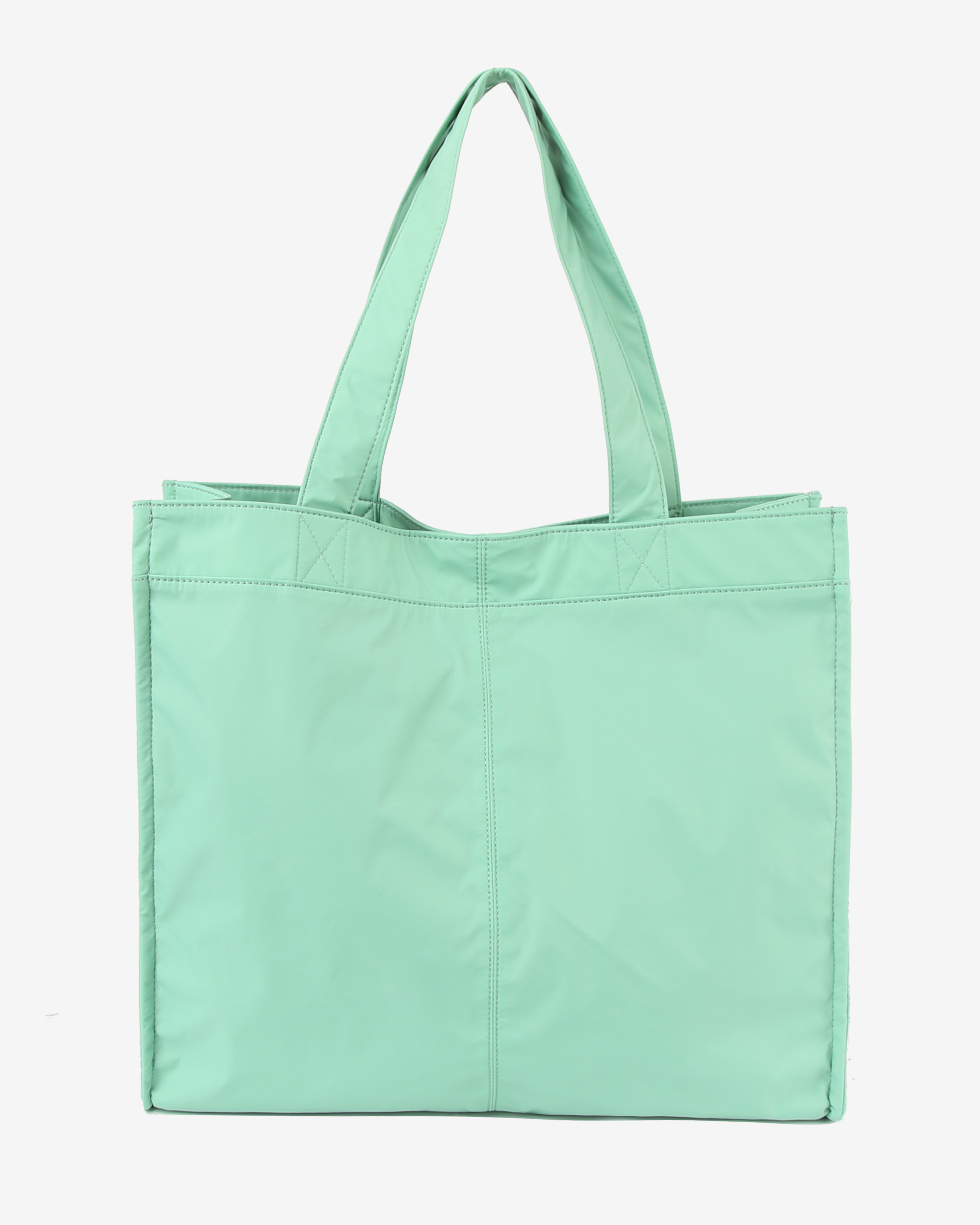 HVISK CRUISE MATTE TWILL Shopper 458 Mint Green