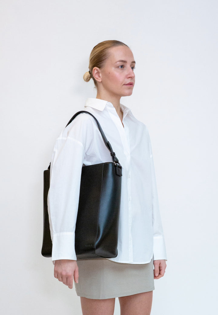 HVISK Casset Soft Bucket Bag 009 Black