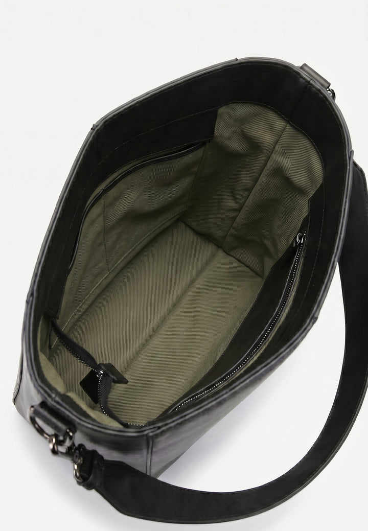 HVISK Casset Soft Bucket Bag 009 Black