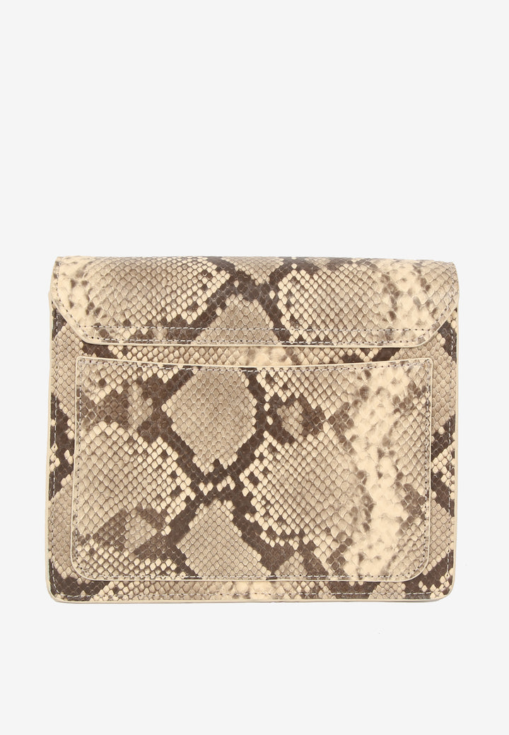 HVISK Cayman Pocket Scaly Crossbody 506 Ivory