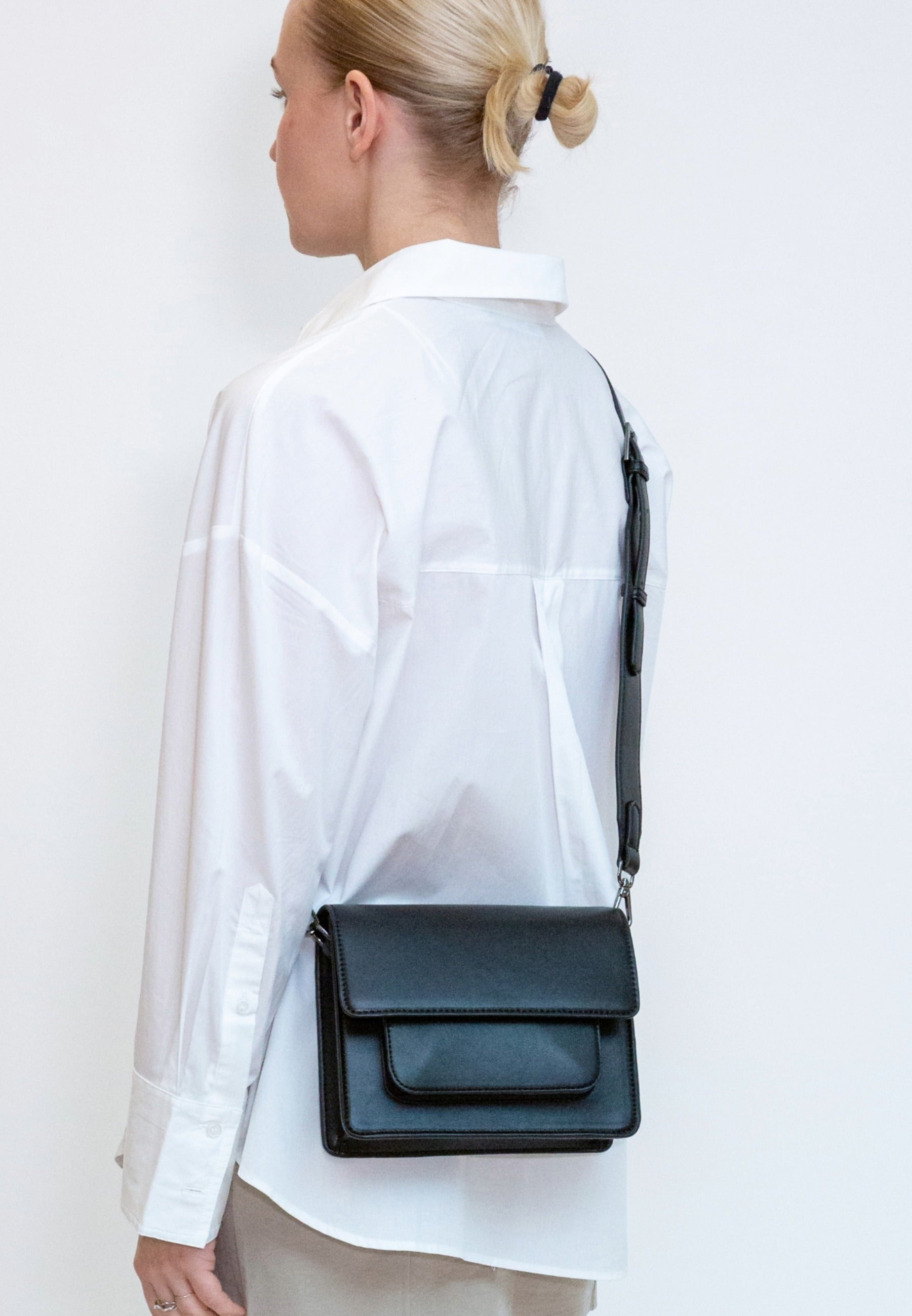 HVISK Cayman Pocket Soft Crossbody 009 Black