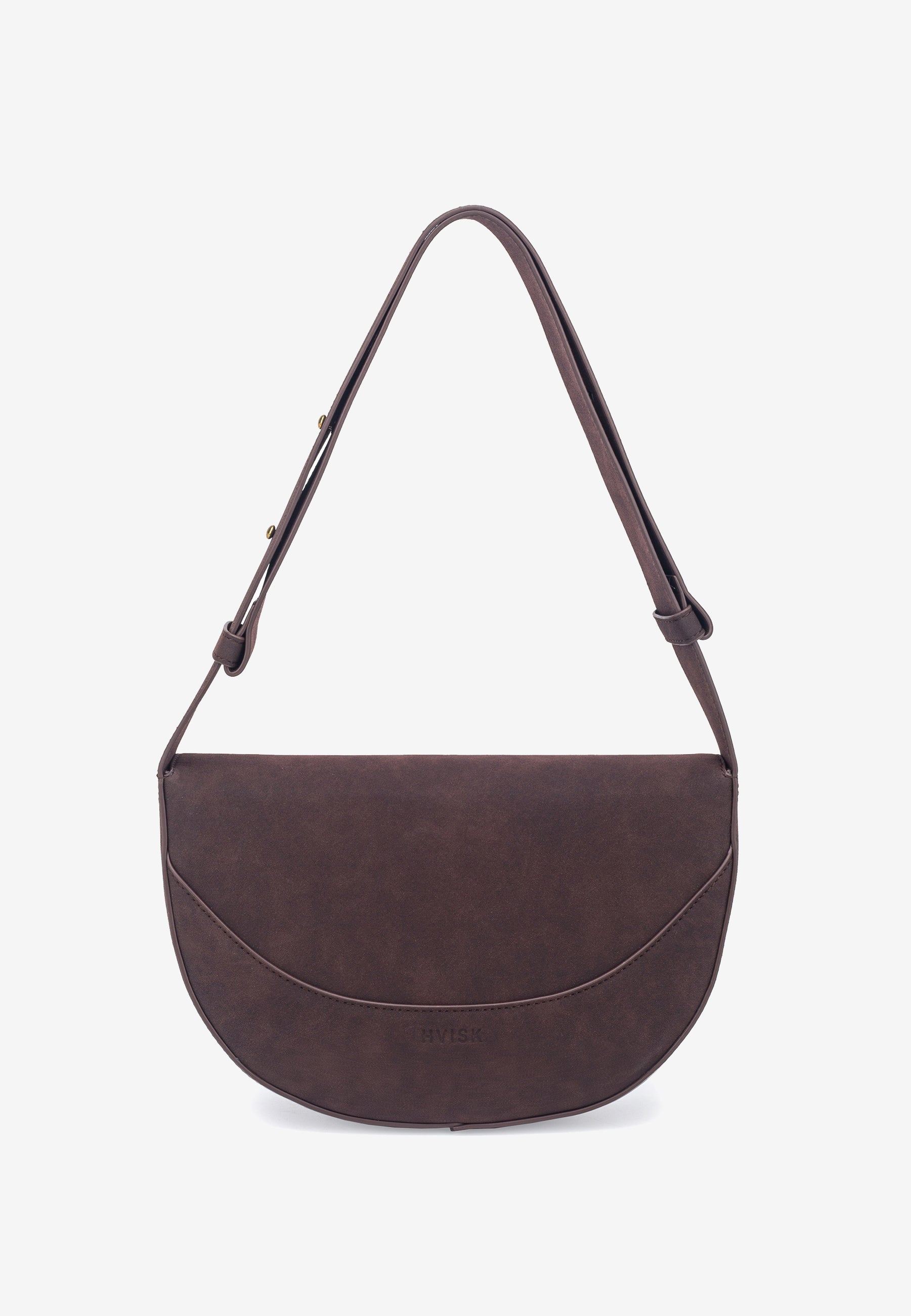HVISK Cliff Brush Crossbody 507 Umber Brown