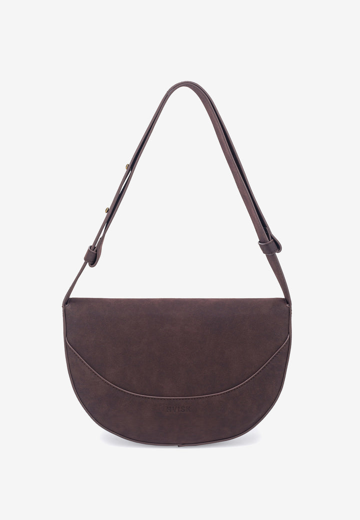 HVISK Cliff Brush Crossbody 507 Umber Brown