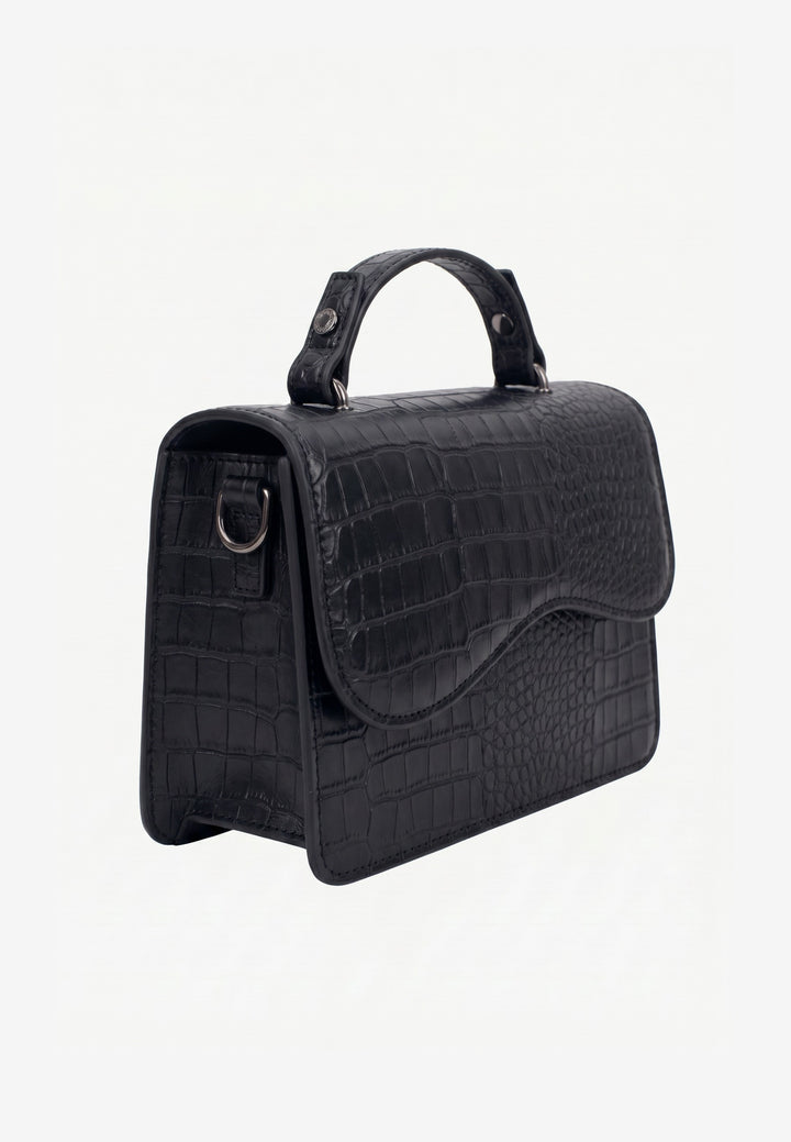 HVISK Crane Trace Handbag 009 Black