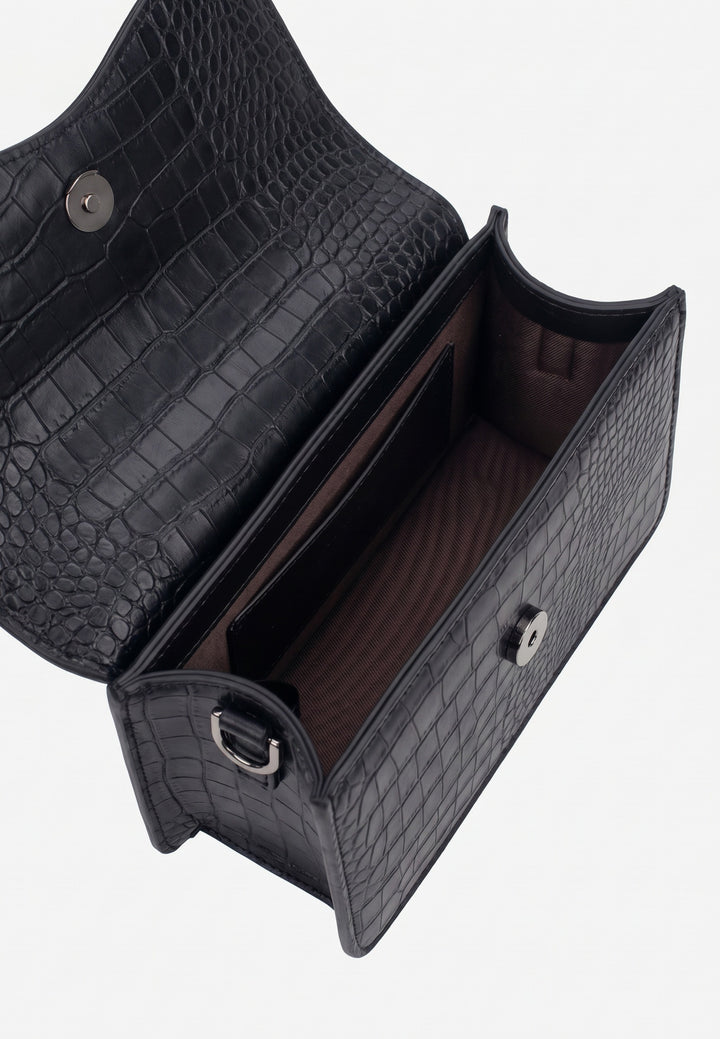 HVISK Crane Trace Handbag 009 Black