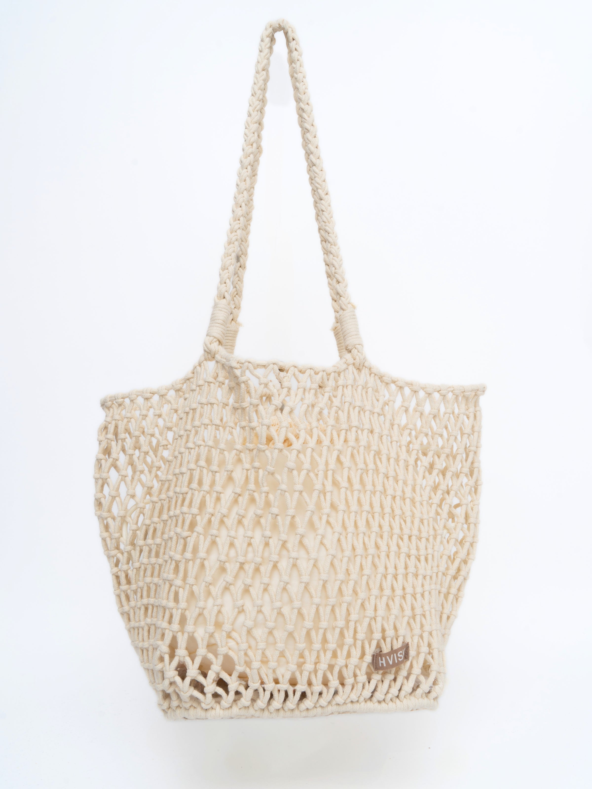 HVISK EDEN TOTE Shoulder Bag 464 White Sand