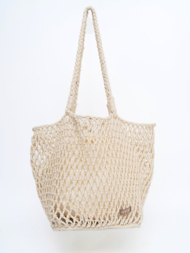 HVISK EDEN TOTE Shoulder Bag 464 White Sand
