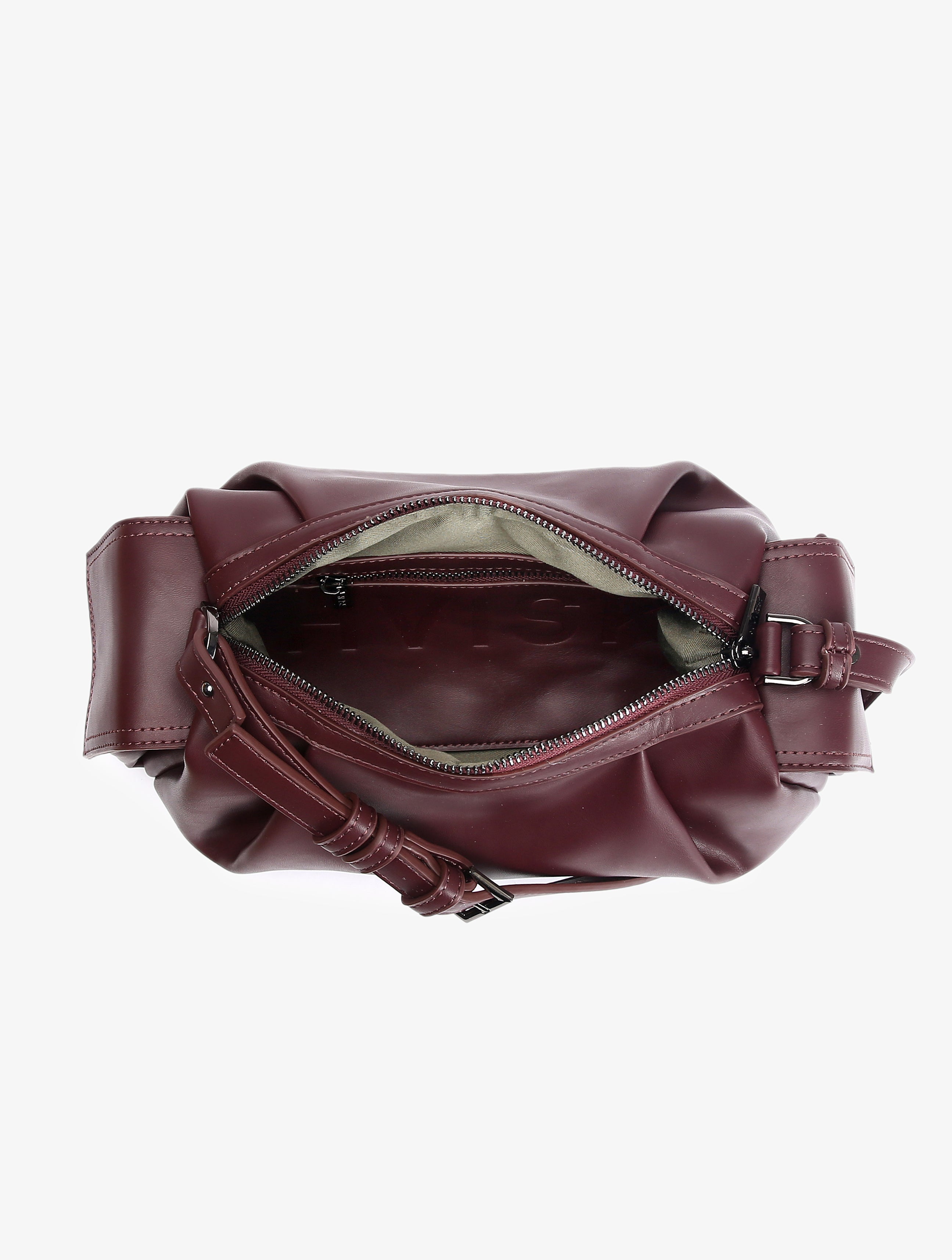 HVISK ELBIE SOFT STRUCTURE Shoulder Bag 475 Midnight Plum