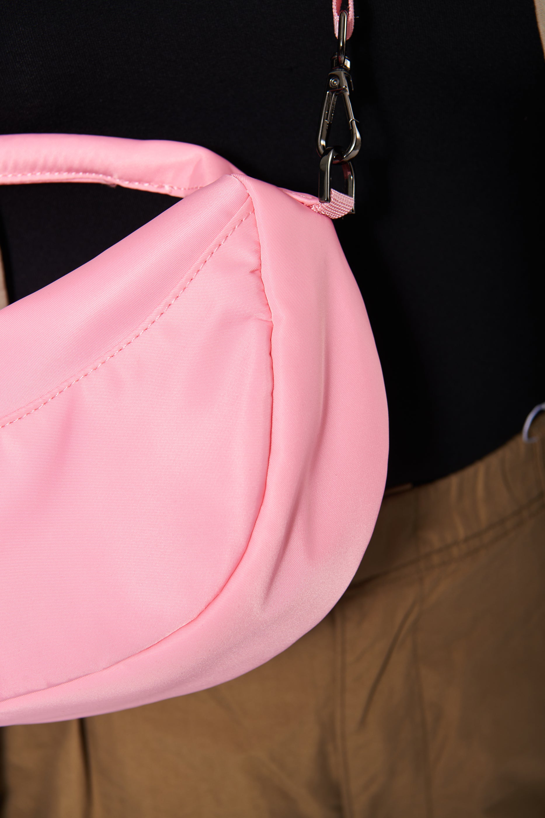 HVISK EMBER MATTE TWILL Handle Bag 417 Blush Pink