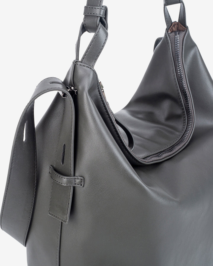 HVISK EMMETT SOFT STRUCTURE Tote Bag 453 Shadow Grey