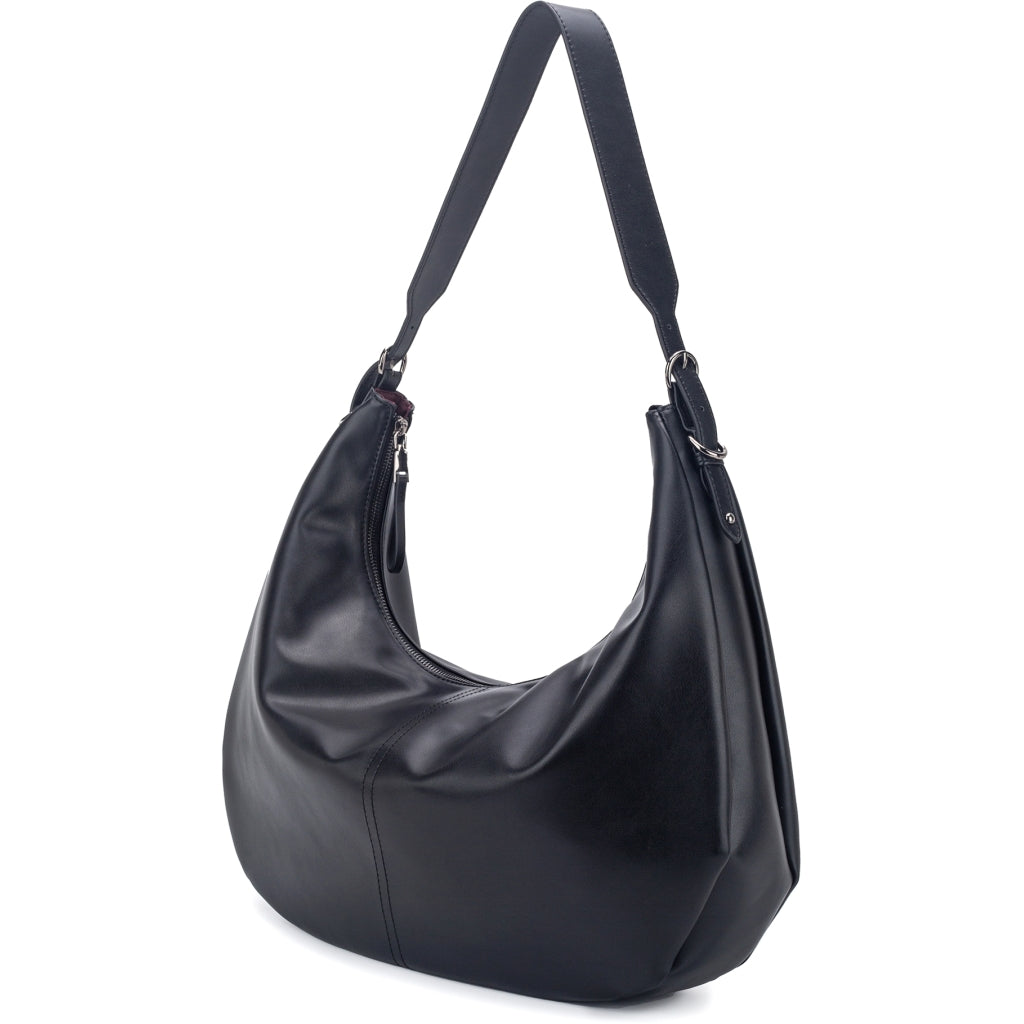 HVISK ESTELLE SOFT STRUCTURE Shoulder Bag 009 Black