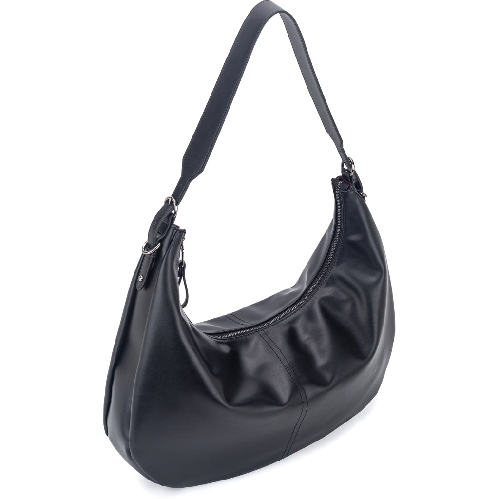 HVISK ESTELLE SOFT STRUCTURE Shoulder Bag 009 Black