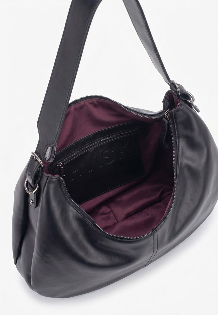 HVISK Estelle Soft Shoulder Bag 009 Black