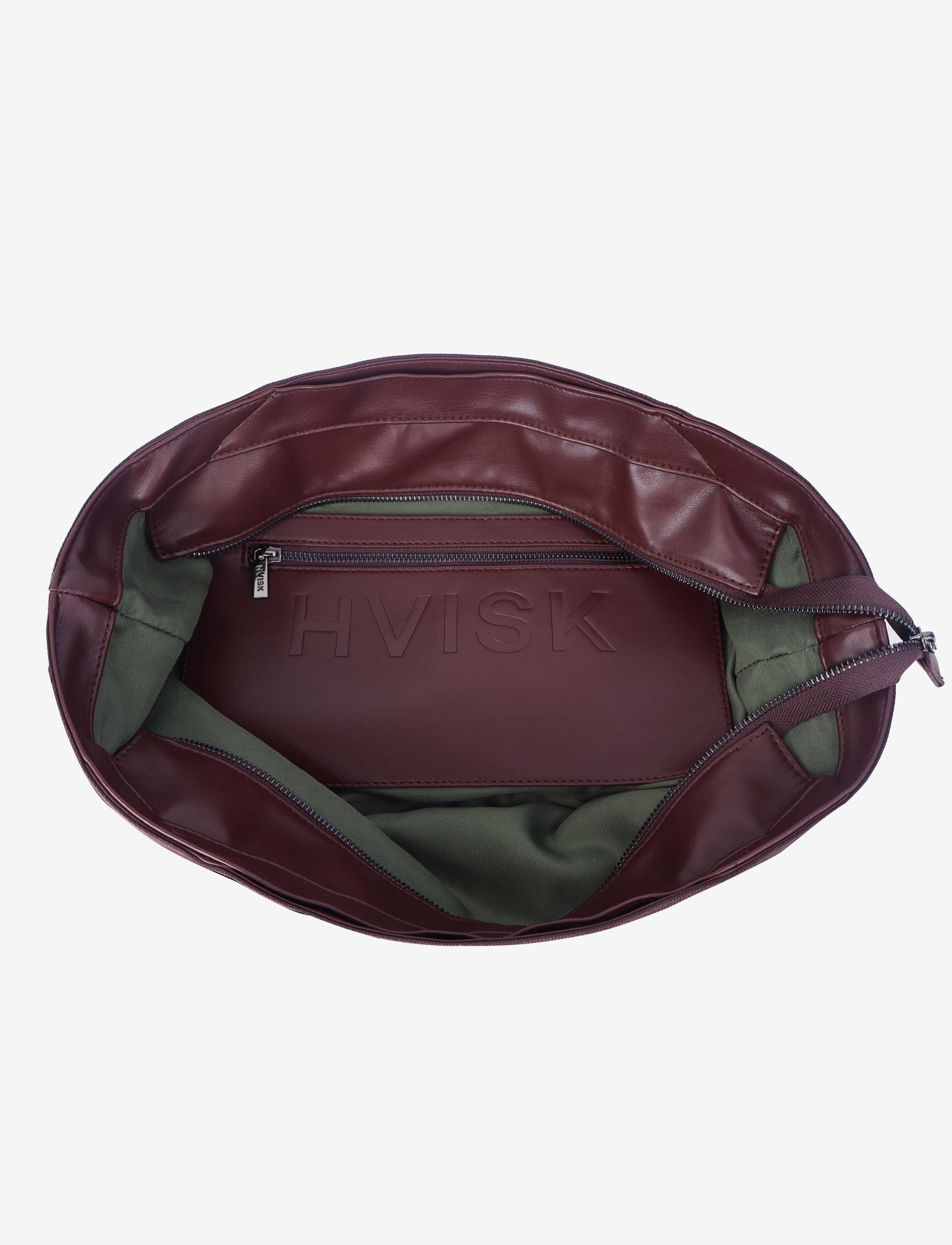 HVISK FETCH SOFT STRUCTURE Tote Bag 475 Midnight Plum