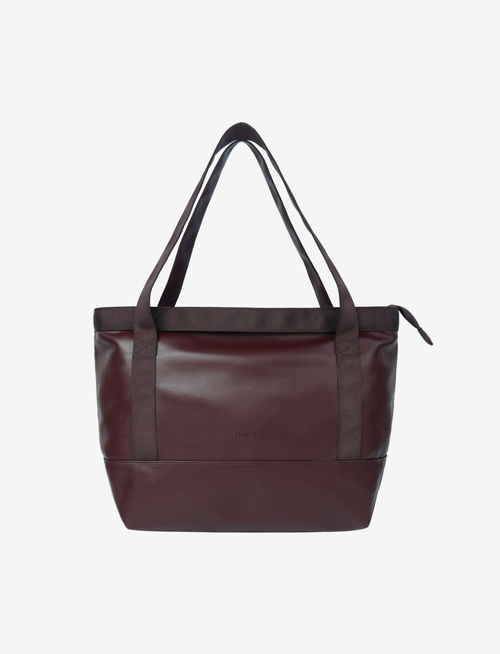 HVISK FETCH SOFT STRUCTURE Tote Bag 475 Midnight Plum