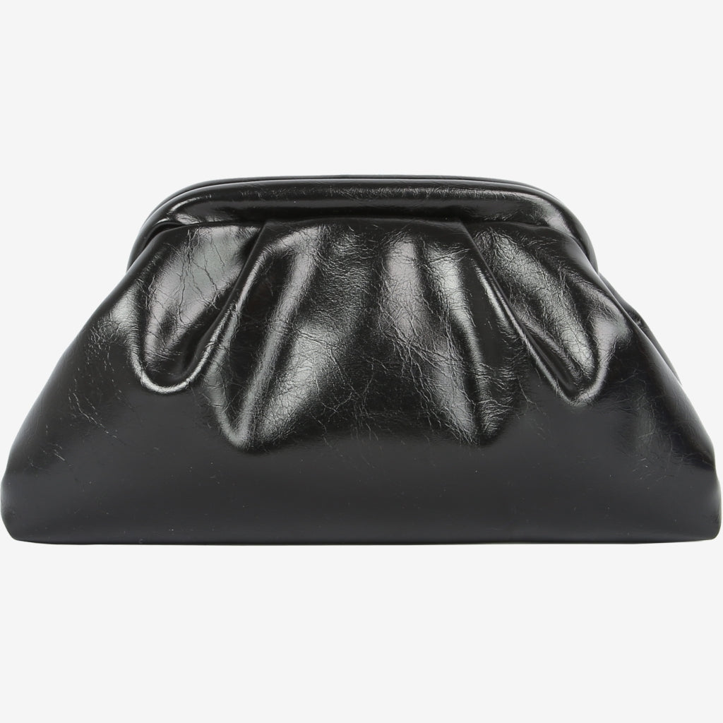 HVISK GIDIA LACQUER Handbag 009 Black