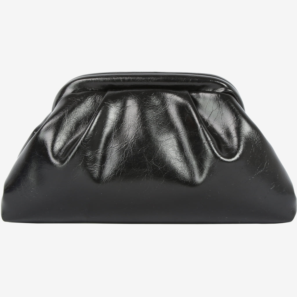 HVISK GIDIA LACQUER Handbag 009 Black