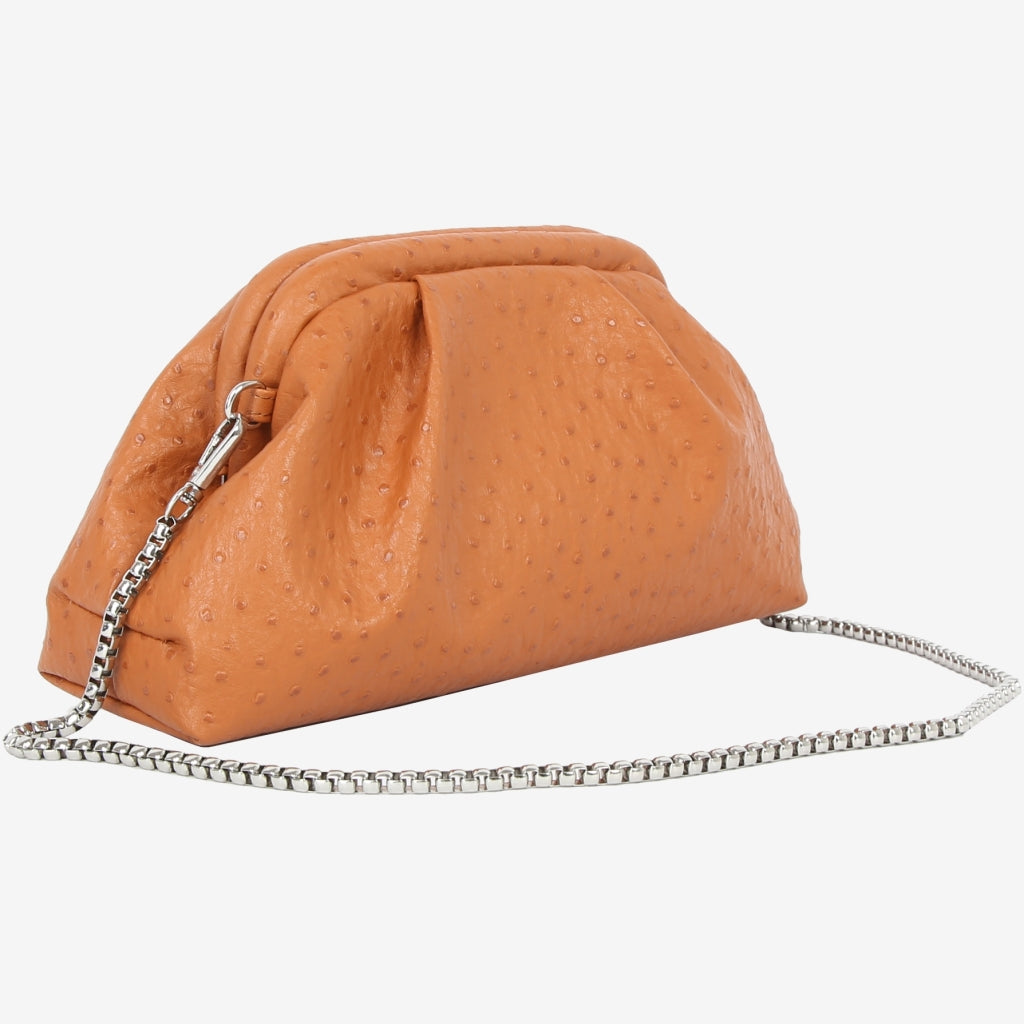HVISK GIDIA QUILL Handbag 503 Cognac
