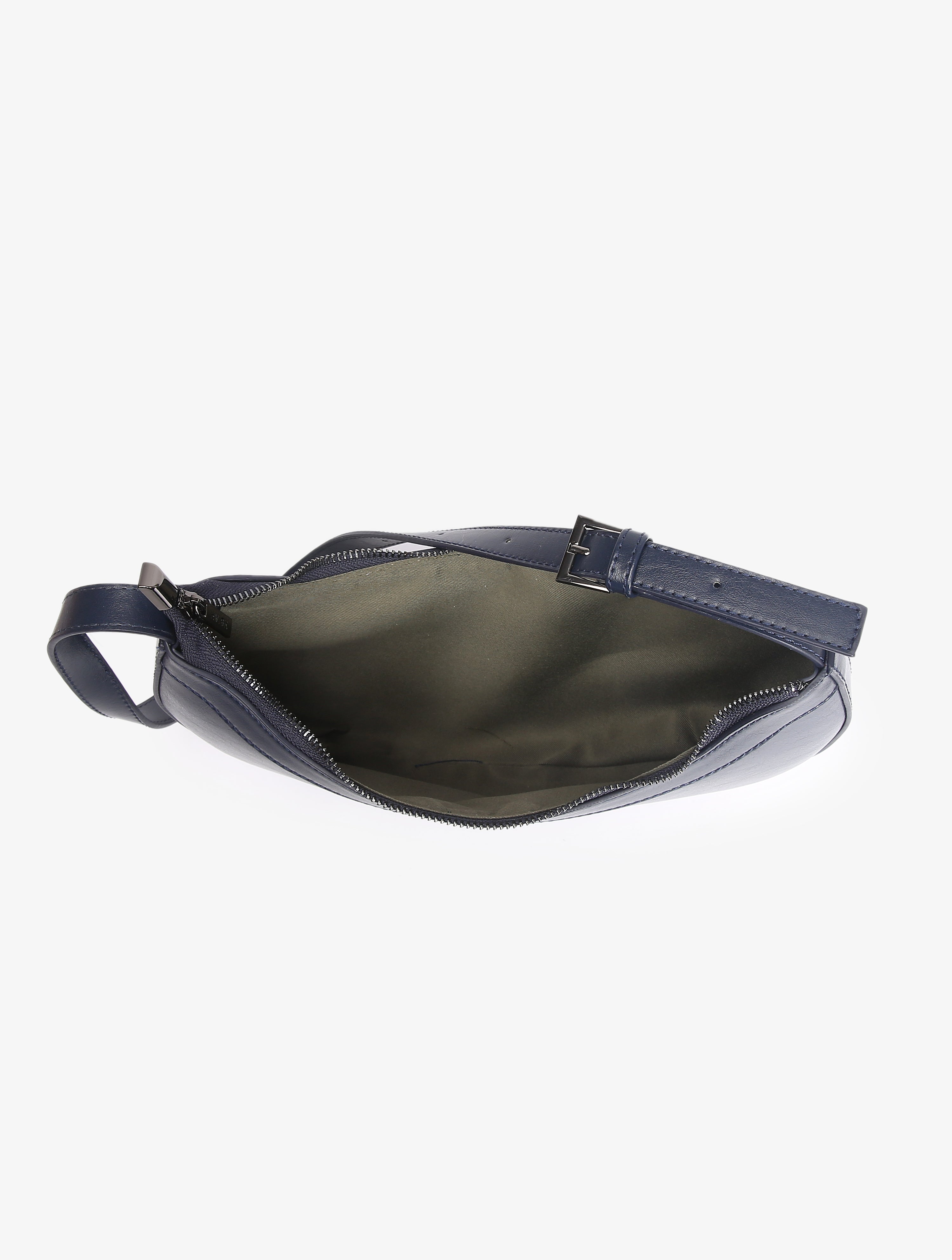 HVISK GLORIA GLOSSY STRUCTURE Shoulder Bag 480 Eclipse Blue