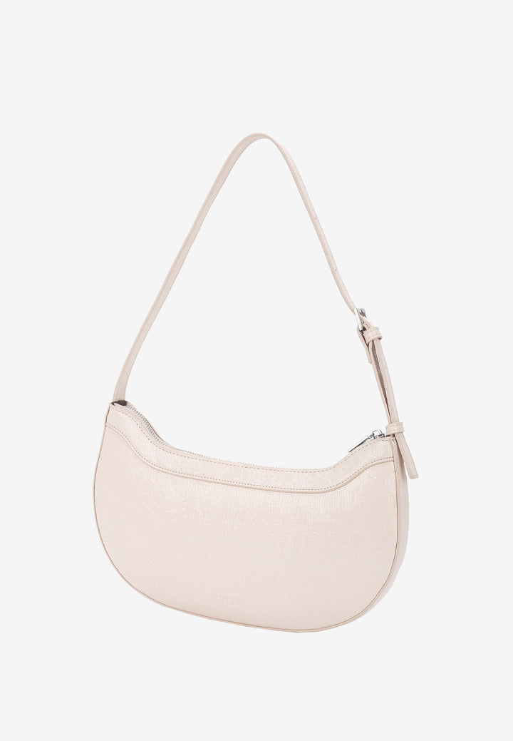 HVISK GLORIA SHELL STRUCTURE Shoulder Bag 486 Oat White