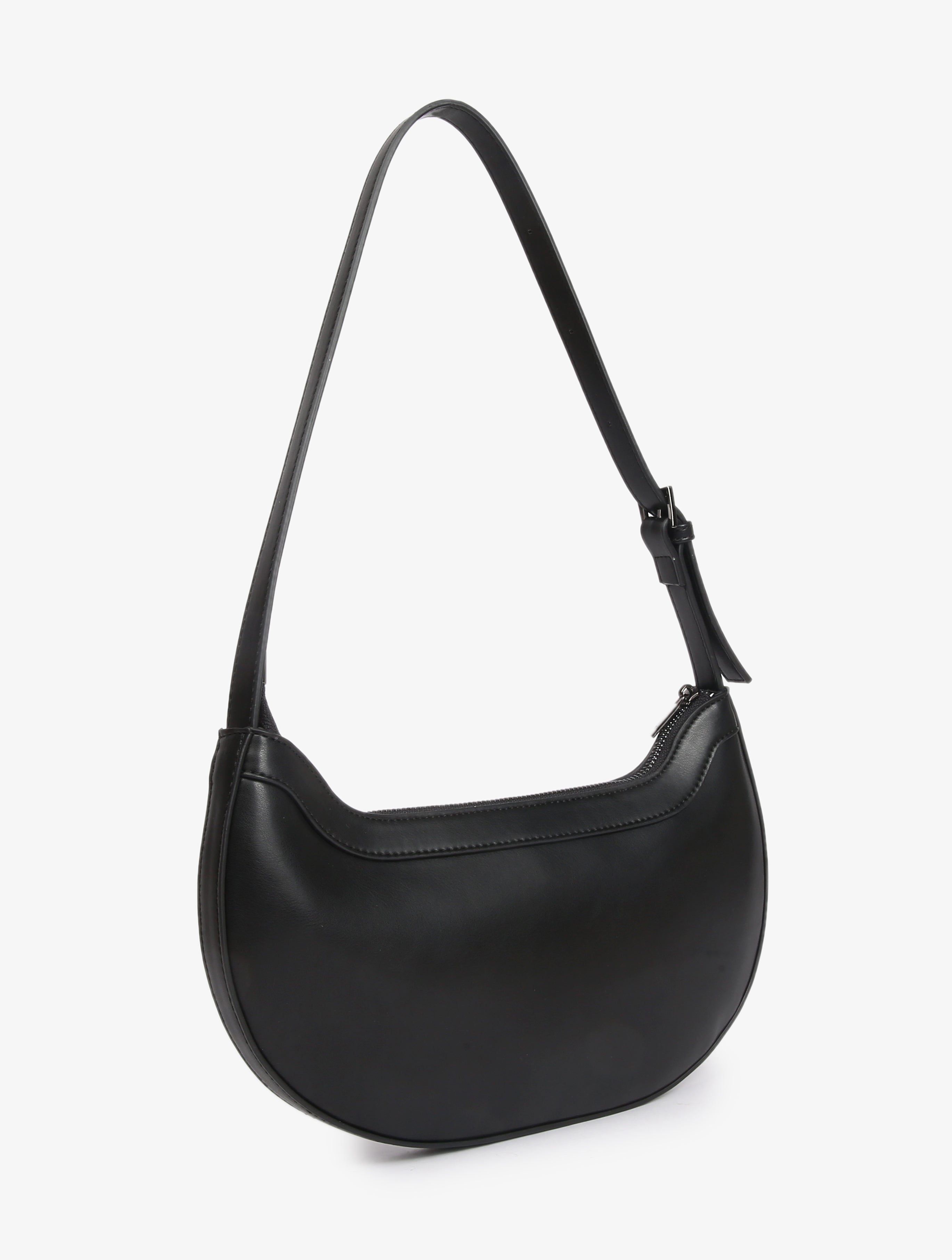 HVISK GLORIA SOFT STRUCTURE Shoulder Bag 009 Black