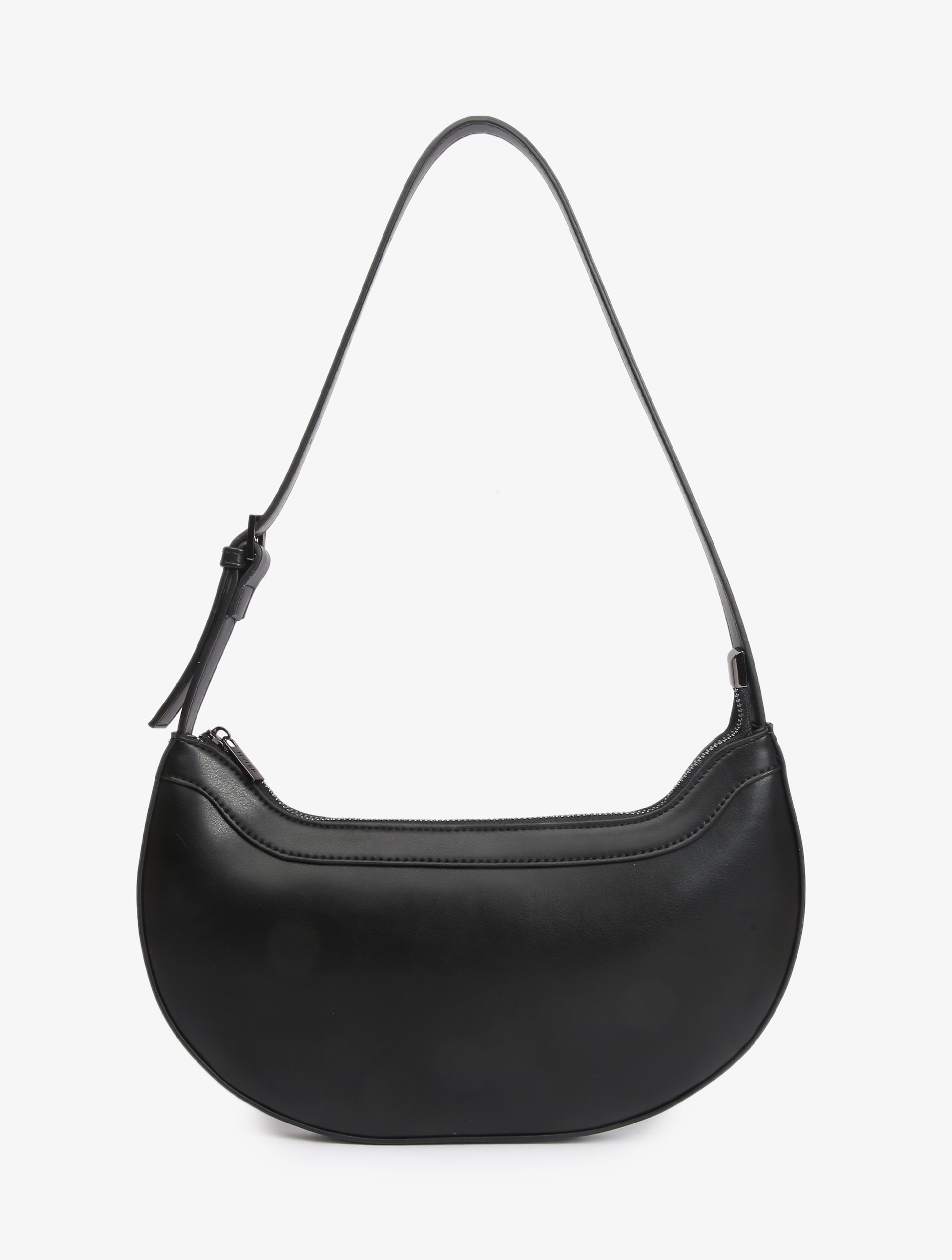 HVISK GLORIA SOFT STRUCTURE Shoulder Bag 009 Black