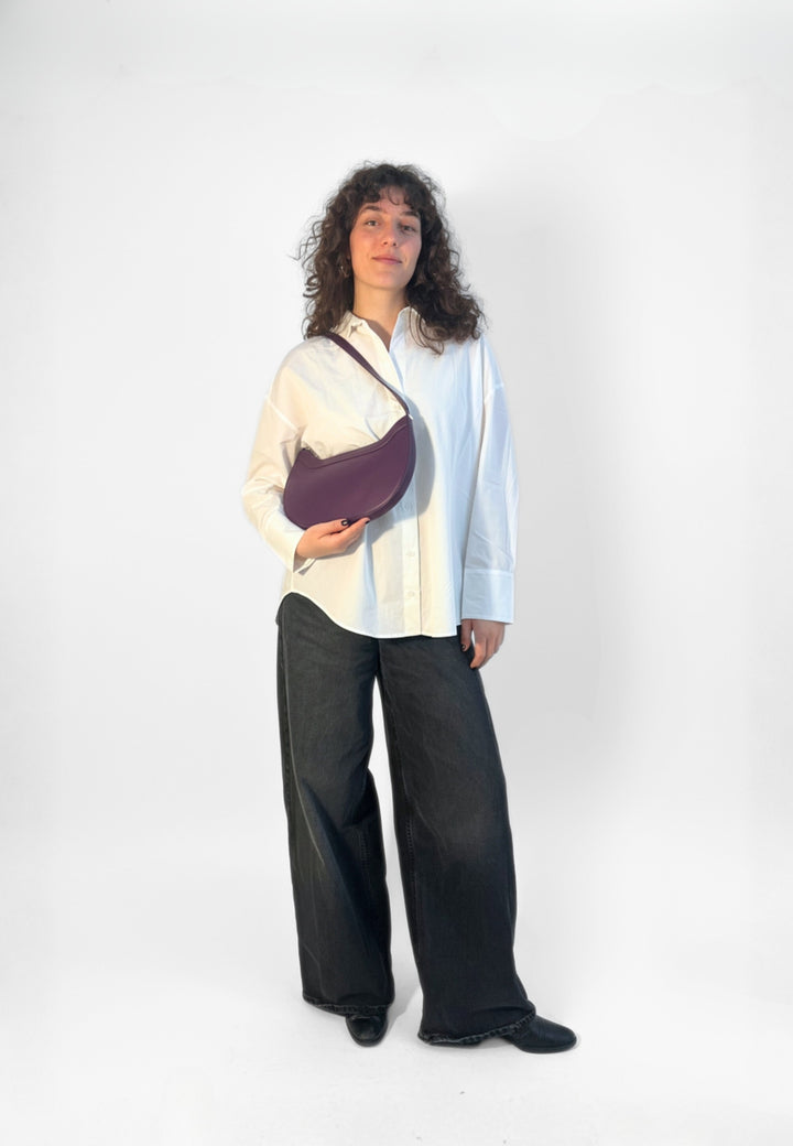 HVISK GLORIA SOFT STRUCTURE Shoulder Bag 482 Eclectic Purple