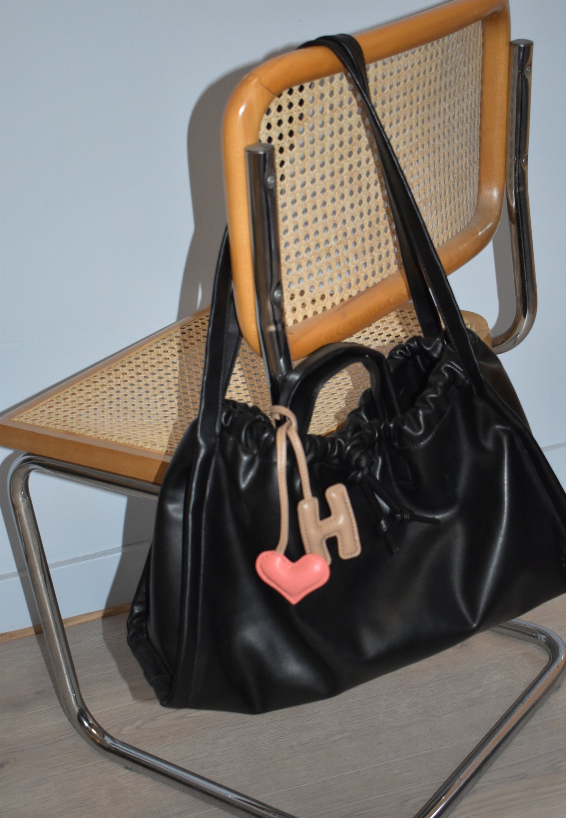 HVISK H-HEART CHARM Charm 489 Sand Dune / Blush Coral