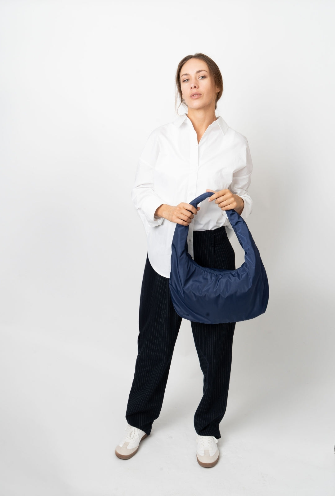 HVISK HAZE MATTE TWILL Tote Bag 480 Eclipse Blue
