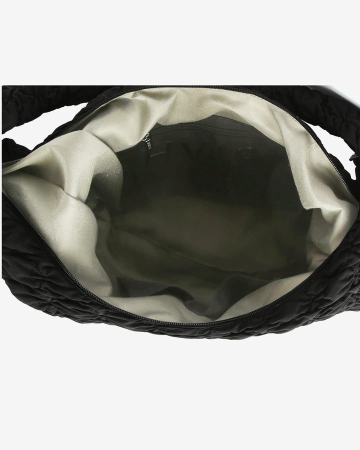 HVISK HAZE MATTE TWILL QUILT Tote Bag 009 Black